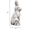 imageCeramic Rabbit with Distressed Cream Finish