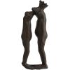 imageCreative CoOp Decorative Cast Iron Kissing Frog Prince Figurine Black Dcor Brown
