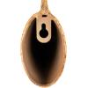 imageCreative CoOp Distressed Metal Salmon Tail Accent Decor Gold