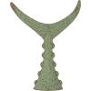 imageCreative CoOp Distressed Metal Tuna Tail Accent Decor Aqua