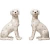imageCreative CoOp Dolomite HandPainted Dog Set of 2 Styles