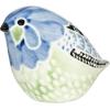 imageCreative CoOp Hand Painted Stoneware Bird Figurine Set of 3 Colors