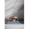 imageCreative CoOp Mango Wood Chain Link Burnt Finish Dcor Natural