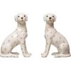 imageCreative CoOp Dolomite HandPainted Dog Set of 2 Styles