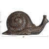 imageCreative CoOp Cast Metal Snail Accent Dcor Rust