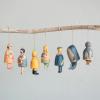 imageCreative CoOp Decorative Nautical Figurine Bells Set of 7 Styles Multicolor