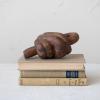 imageCreative CoOp Decorative Reclaimed Wood Knot Brown Dcor