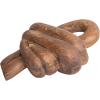 imageCreative CoOp Decorative Reclaimed Wood Knot Brown Dcor