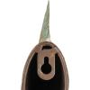 imageCreative CoOp Distressed Metal Trout Tail Accent Decor Aqua
