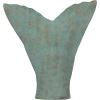 imageCreative CoOp Distressed Metal Trout Tail Accent Decor Aqua