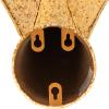 imageCreative CoOp Distressed Metal Whale Tail Wall Decor Cream