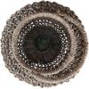 imageCreative CoOp Large Whitewashed Woven Water Hyacinth Lantern with Glass Insert ampamp HandleMedium