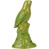 imageCreative CoOp Reclaimed Glass Bird Accent Decor Green