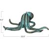 imageCreative CoOp Resin Octopus Accent Decor with Verdigris Finish Teal