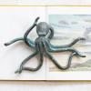 imageCreative CoOp Resin Octopus Accent Decor with Verdigris Finish Teal