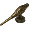 imageDecorative Embossed Aluminum Bird Antique Gold Finish