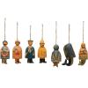 imageCreative CoOp Decorative Nautical Figurine Bells Set of 7 Styles Multicolor