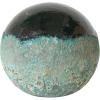 imageCreative CoOp Round Textured TerraCotta Ball Grey and Teal