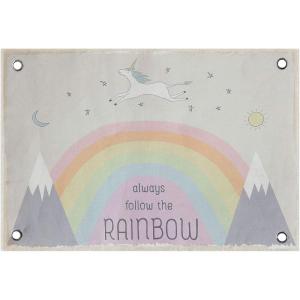 imageCreative CoOp Always Follow Flax Rainbow Wall Dcor Multicolored
