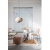 imageCreative CoOp DF5110 Round Collapsible Banana Fiber Modern Living ROMDining Room Hanging Lamp Pendant Natural