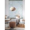 imageCreative CoOp DF5110 Round Collapsible Banana Fiber Modern Living ROMDining Room Hanging Lamp Pendant Natural