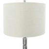 imageCreative CoOp Faceted Metal Floor Lamp with Stacked Column DesignAged Pewter