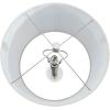 imageCreative CoOp Faceted Metal Floor Lamp with Stacked Column DesignAged Pewter