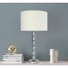 imageCreative CoOp Faceted Metal Floor Lamp with Stacked Column DesignAged Pewter