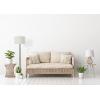 imageCreative CoOp Faceted Metal Floor Lamp with Stacked Column DesignAged Pewter
