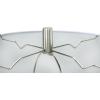 imageCreative CoOp Faceted Metal Floor Lamp with Stacked Column DesignBrushed Nickel