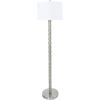 imageCreative CoOp Faceted Metal Floor Lamp with Stacked Column DesignBrushed Nickel