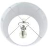 imageCreative CoOp Faceted Metal Floor Lamp with Stacked Column DesignBrushed Nickel