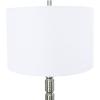 imageCreative CoOp Faceted Metal Floor Lamp with Stacked Column DesignBrushed Nickel