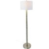 imageCreative CoOp Faceted Metal Floor Lamp with Stacked Column DesignBrushed Nickel