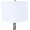 imageCreative CoOp Faceted Metal Floor Lamp with Stacked Column DesignBrushed Nickel