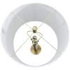 imageCreative CoOp Faceted Metal Floor Lamp with Stacked Column DesignMatte Gold Bronze