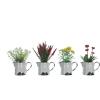 imageCreative CoOp Faux Flowers in Ceramic Pitcher Set of 4 Styles
