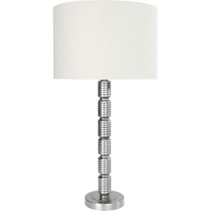 imageCreative CoOp Faceted Metal Floor Lamp with Stacked Column DesignAged Pewter
