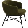 imageCreative CoOp Bowery Boucle Upholstered Armchair Green Accent Chair Dark Olive