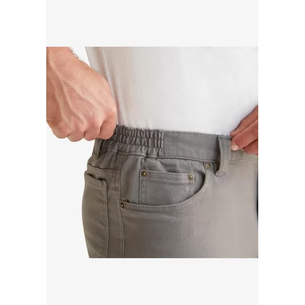 Liberty Blues by Kingsize Mens Big ampamp Tall Flex Denim JeansBurgundy