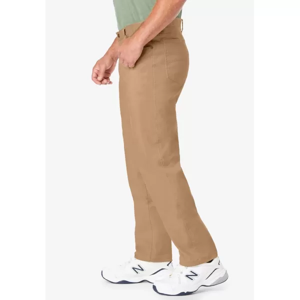 Liberty Blues by Kingsize Mens Big ampamp Tall Flex Denim JeansCharcoal Olive
