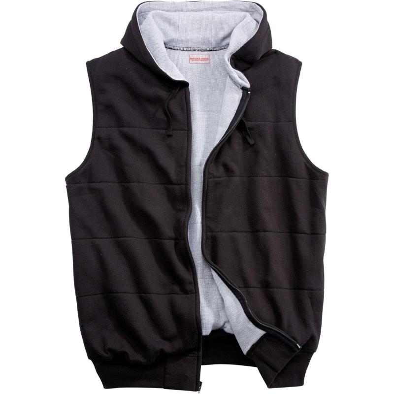 imageBoulder Creek by KingSize Mens Big ampamp Tall Tall ThermalLined Fleece VestBlack