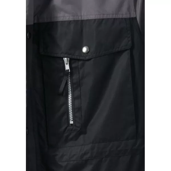 Boulder Creek by KingSize Mens Big ampamp Tall Lightweight Expedition ParkaBlack