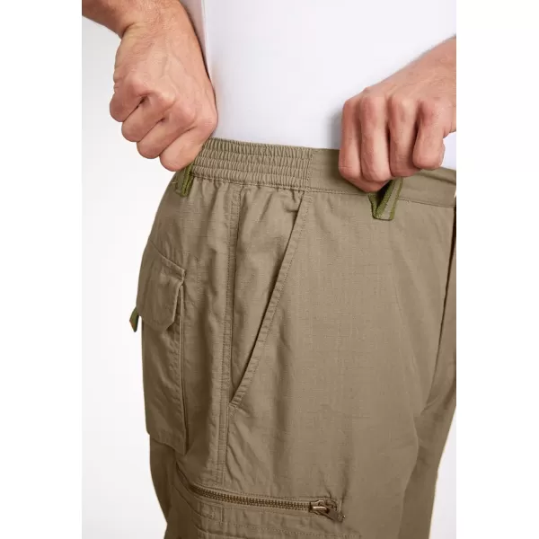 Boulder Creek by Kingsize Mens Big ampamp Tall Ripstop Cargo PantsBark