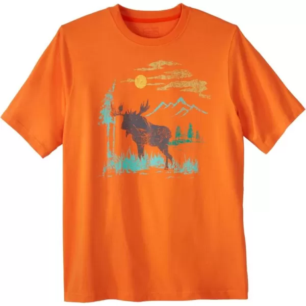 Boulder Creek by Kingsize Mens Big ampamp Tall Nature Graphic TeeMoose