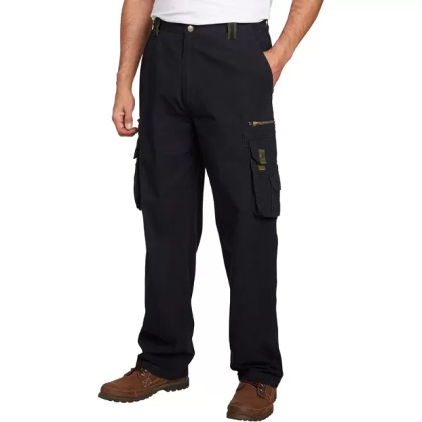 Boulder Creek by Kingsize Mens Big ampamp Tall Ripstop Cargo PantsBlack