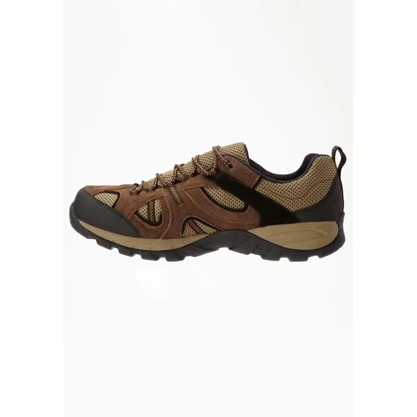 Boulder Creek by Kingsize Mens Wide Width Trail SneakersBrown 0030