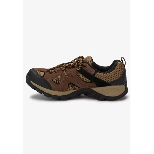 Boulder Creek by Kingsize Mens Wide Width Trail SneakersBrown 0030