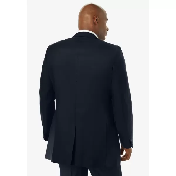 KingSize Mens Big ampamp Tall Easy Movement TwoButton JacketBlack