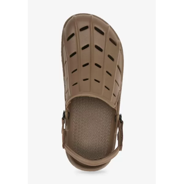 KingSize Mens Rubber Clog Water ShoeDarkest Khaki